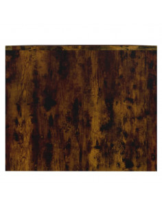 Tavolino da Salotto Rovere Fumo 90x50x41,5 cm in Truciolato