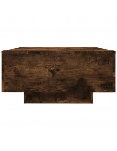 Tavolino da Salotto Rovere Fumo 90x60x31 cm Legno Multistrato