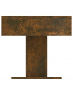 Tavolino da Salotto Rovere Fumo 96x50x45cm in Legno Multistrato