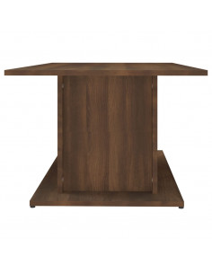 Tavolino da Salotto Rovere Marrone 102x55,5x40 cm in Truciolato