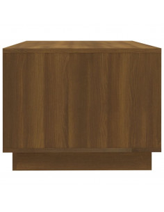 Tavolino da Salotto Rovere Marrone 102x55x43 cm in Truciolato
