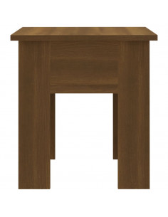 Tavolino da Salotto Rovere Marrone 40x40x42 cm in Truciolato