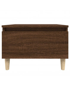 Tavolino da Salotto Rovere Marrone 50x46x35cm Legno Multistrato