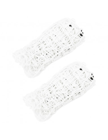 Reti da Fieno 2pz Rettangolari Bianchi 90x60 cm in PP