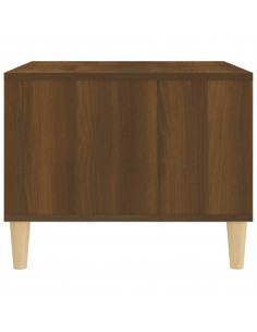 Tavolino da Salotto Rovere Marrone 60x50x40cm Legno Multistrato
