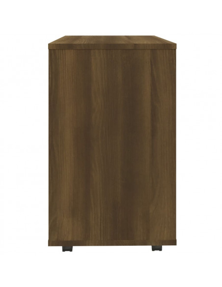 Tavolino da Salotto Rovere Marrone 70x35x55cm Legno Multistrato