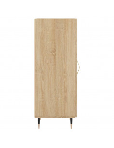 Credenza Rovere Sonoma 34,5x34x90 cm in Legno Multistrato 2