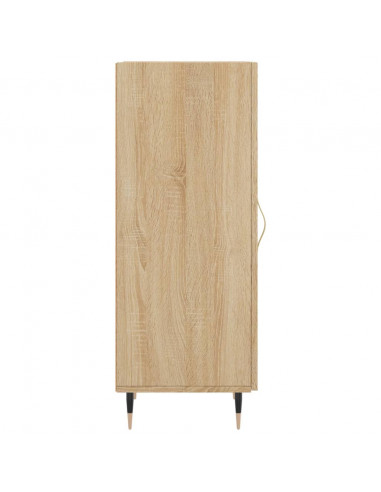Credenza Rovere Sonoma 34,5x34x90 cm in Legno Multistrato