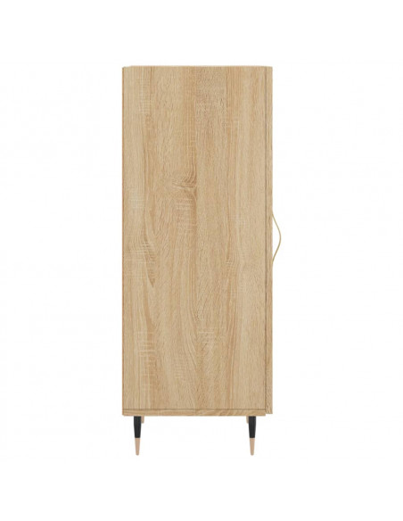 Credenza Rovere Sonoma 34,5x34x90 cm in Legno Multistrato