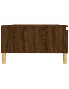 Tavolino da Salotto Rovere Marrone 90x60x35 cm in Truciolato