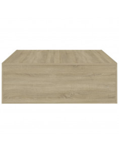 Tavolino da Salotto Rovere Sonoma 100x100x35 cm in Truciolato