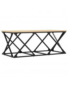 Tavolino da Salotto Rovere Sonoma 100x49x40cm Legno Multistrato