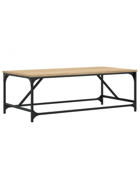 Tavolino da Salotto Rovere Sonoma 100x50x35cm Legno Multistrato