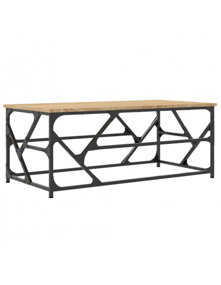 Tavolino da Salotto Rovere Sonoma 100x50x40cm Legno Multistrato