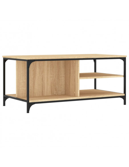 Tavolino da Salotto Rovere Sonoma 100x50x45cm Legno Multistrato