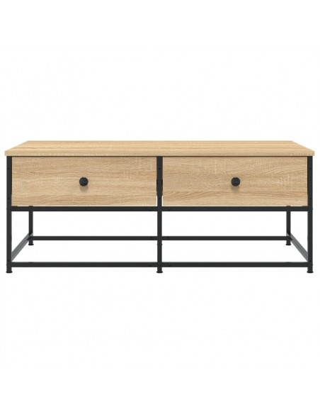 Tavolino da Salotto Rovere Sonoma 100x51x40cm Legno Multistrato