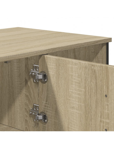 Tavolino da Salotto Rovere Sonoma 100x51x40cm Legno Multistrato