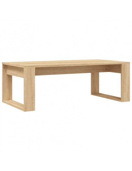 Tavolino da Salotto Rovere Sonoma 102x50x35cm Legno Multistrato