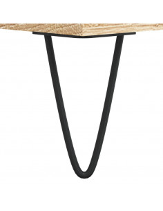 Tavolino da Salotto Rovere Sonoma 102x50x40cm Legno Multistrato