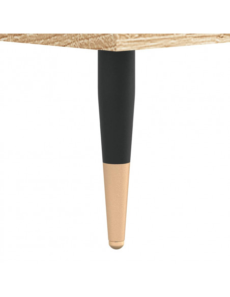 Tavolino da Salotto Rovere Sonoma 102x50x40cm Legno Multistrato