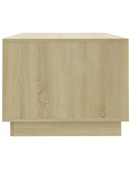 Tavolino da Salotto Rovere Sonoma 102x55x43 cm in Truciolato