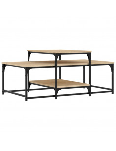 Tavolino da Salotto Rovere Sonoma 102x60x45cm Legno Multistrato