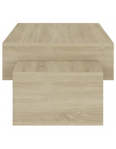 Tavolino da Salotto Rovere Sonoma 105x55x32 cm in Truciolato