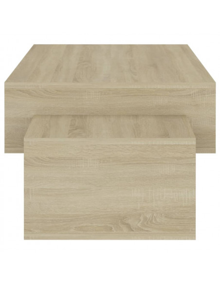 Tavolino da Salotto Rovere Sonoma 105x55x32 cm in Truciolato