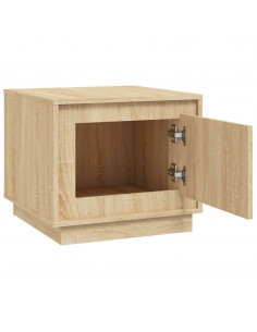 Tavolino da Salotto Rovere Sonoma 51x50x44 cm Legno Multistrato