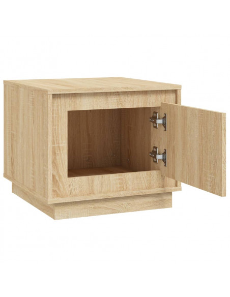 Tavolino da Salotto Rovere Sonoma 51x50x44 cm Legno Multistrato