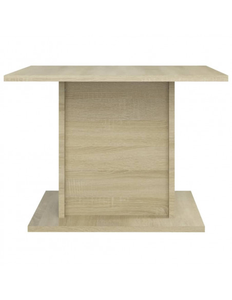 Tavolino da Salotto Rovere Sonoma 55,5x55,5x40 cm in Truciolato