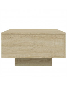 Tavolino da Salotto Rovere Sonoma 55x55x31 cm Legno Multistrato