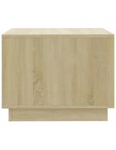 Tavolino da Salotto Rovere Sonoma 55x55x43 cm in Truciolato