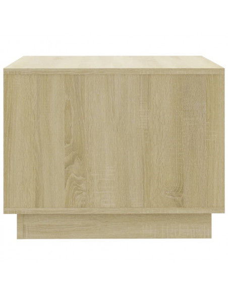 Tavolino da Salotto Rovere Sonoma 55x55x43 cm in Truciolato