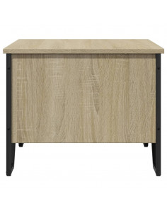 Tavolino da Salotto Rovere Sonoma 75x51x40 cm Legno Multistrato