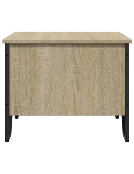 Tavolino da Salotto Rovere Sonoma 75x51x40 cm Legno Multistrato
