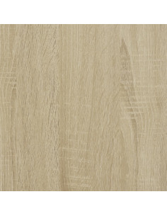 Tavolino da Salotto Rovere Sonoma 80x55x40 cm Legno Multistrato