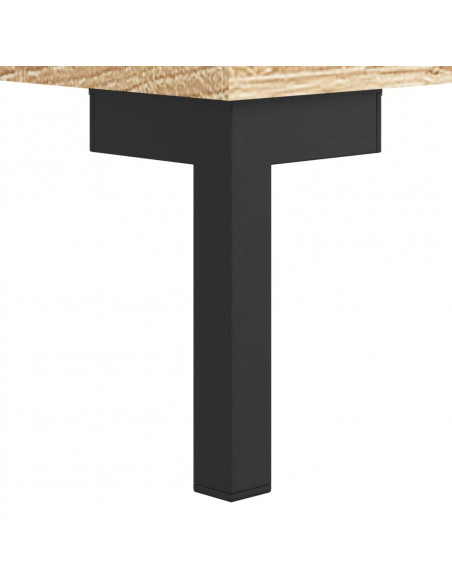 Tavolino da Salotto Rovere Sonoma 90x50x40 cm Legno Multistrato