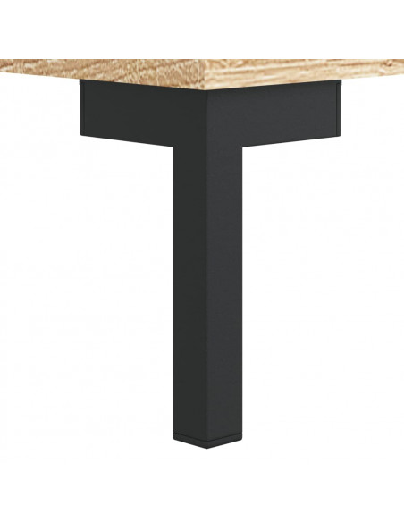 Tavolino da Salotto Rovere Sonoma 90x50x40 cm Legno Multistrato