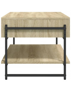 Tavolino da Salotto Rovere Sonoma 90x50x45 cm Legno Multistrato