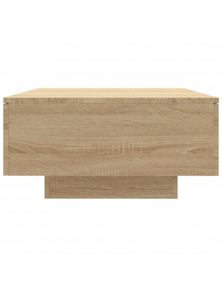 Tavolino da Salotto Rovere Sonoma 90x60x31 cm Legno Multistrato