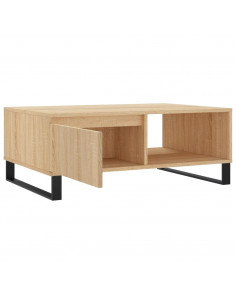 Tavolino da Salotto Rovere Sonoma 90x60x35 cm Legno Multistrato