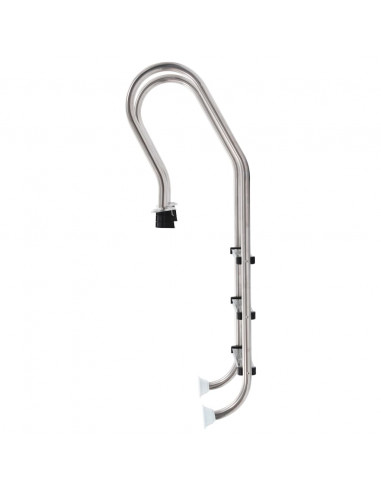 Scaletta per Piscina 3 Gradini in Acciaio Inox 304 120 cm