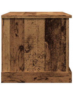 Scatola Portaoggetti Legno Antico 70x40x38 cm Legno Multistrato 2