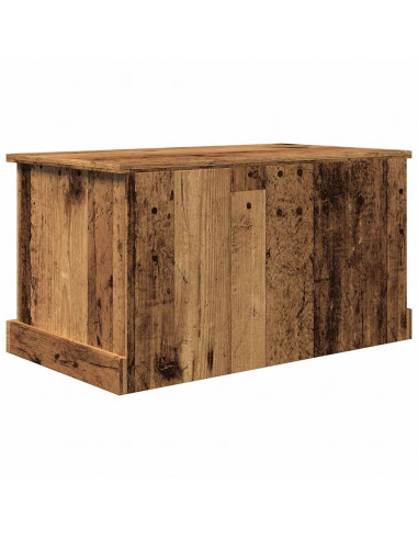 Scatola Portaoggetti Legno Antico 70x40x38 cm Legno Multistrato