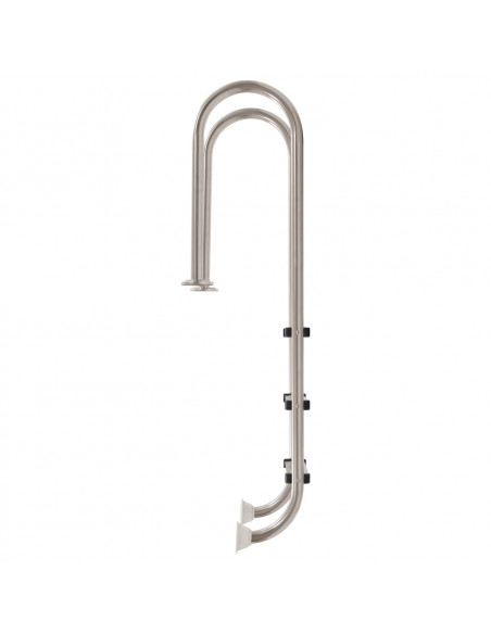 Scaletta per Piscina 3 Gradini in Acciaio Inox 304 120 cm