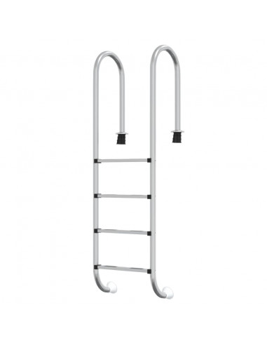 Scala per Piscina 54x38x184,5 cm Acciaio Inox 304