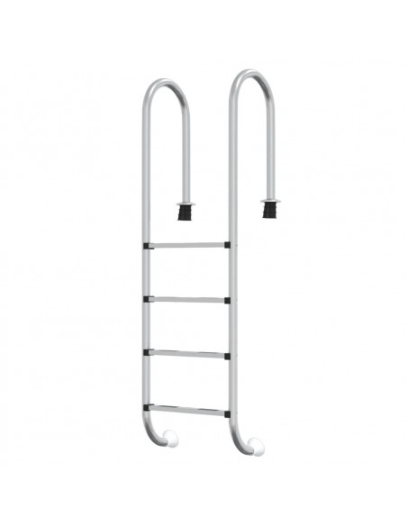 Scala per Piscina 54x38x184,5 cm Acciaio Inox 304