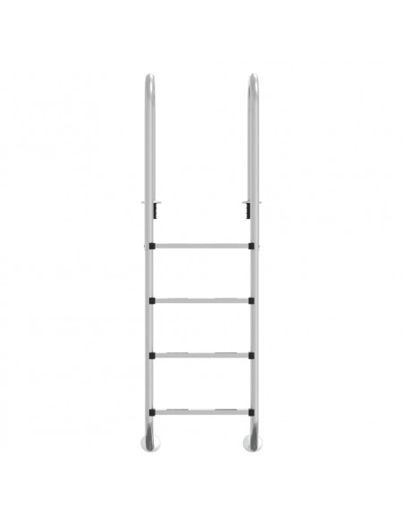 Scala per Piscina 54x38x184,5 cm Acciaio Inox 304