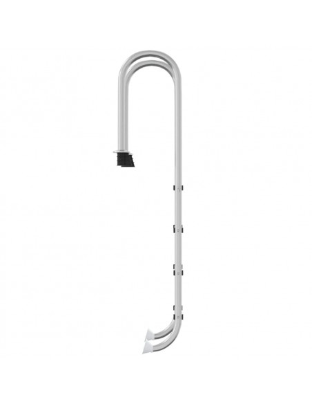 Scala per Piscina 54x38x184,5 cm Acciaio Inox 304